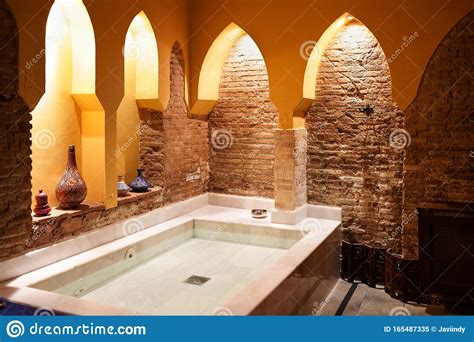 Arabic Baths Hammam In Granada Andalusia Spain Stock Image Image