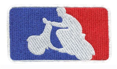 Major League Scooterist Vespa Lambretta Scooter Patch Badge Mod New Item Vespa Vespa