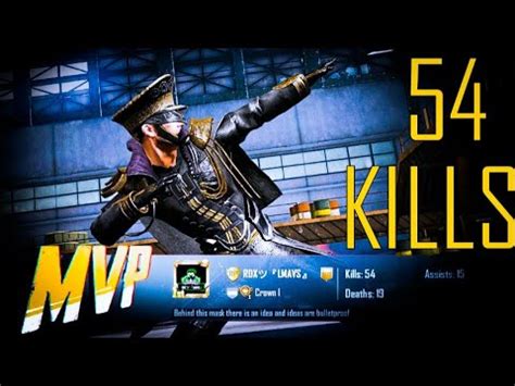 PUBG MOBILE INSANE 54 KILLS IN DOMINATION TOWN YouTube