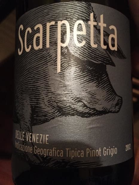 2008 Scarpetta Pinot Grigio Delle Venezie Italy Delle Venezie