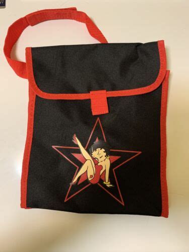 Betty Boop Canvas Lunch Bag Cartoon Sex Symbol Ebay