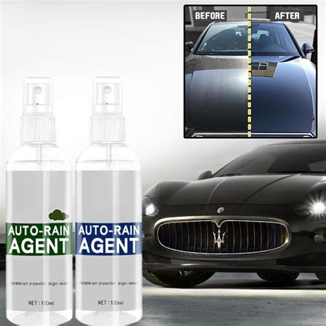 30ml Car Glass Waterproof Coating Agent Anti Rain Repellent Spray Multifunctional Auto