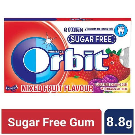 Orbit Mixed Fruit Sugarfree Chewing G