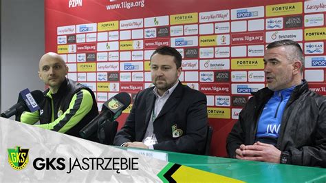 Gks Tv Konferencja Prasowa Po Meczu W Be Chatowie Youtube