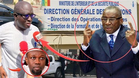 Urgent Ayib Daff Dge Pour Retirer Fiche De Sonko Ministre De L