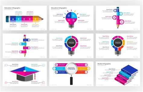 Education PowerPoint Infographics Template Designs