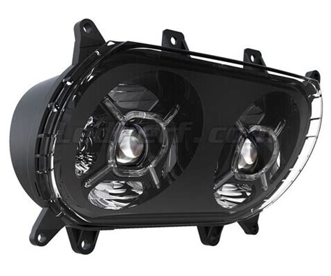 Farol Led Homologada Para Harley Davidson Road Glide