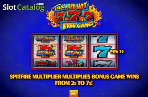 Triple Red Hot 7s Slot Free Demo Game Review Apr 2025