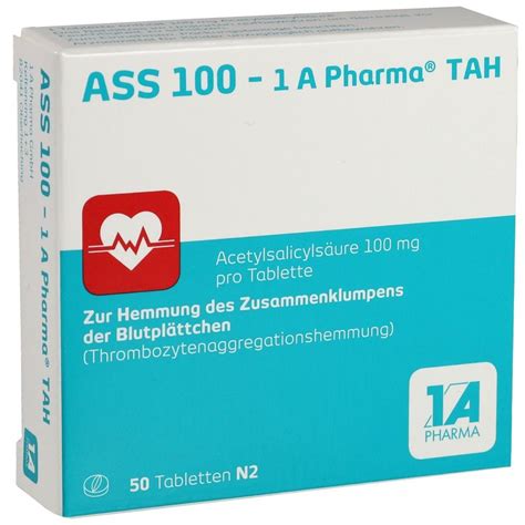 Ass A Pharma Tah Tabl St Ck Schon Ab Eur Pzn