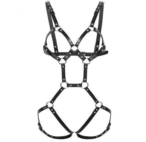 Harness Damen Leder BDSM Sex Spielzeug Für Frau Leder Körper Halter