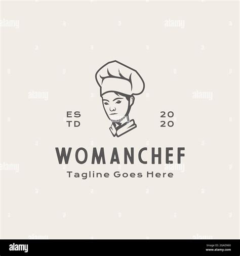 Female Chef Logo Design