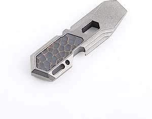 Titanium Pry Bar Edc Multi Tool With Bottle Opener Screwdriver Function