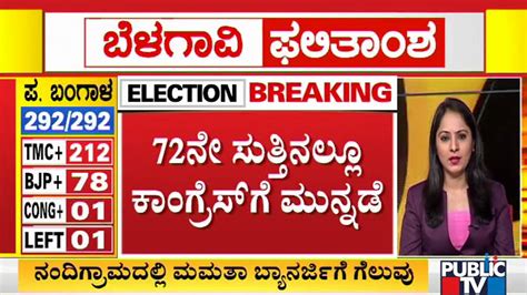 Congress Continues Leading In Belagavi Satish Jarkiholi Mangala