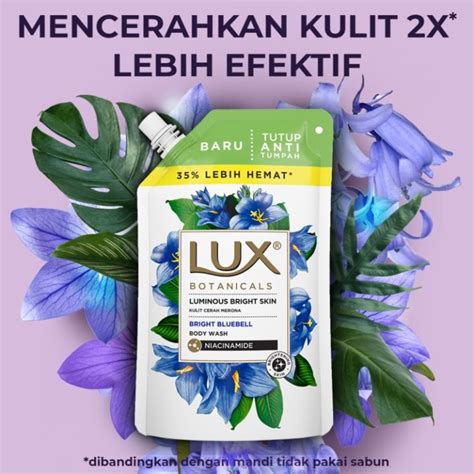 Lux Botanicals Luminous Bright Skin Bluebell Niacinamide Body Wash