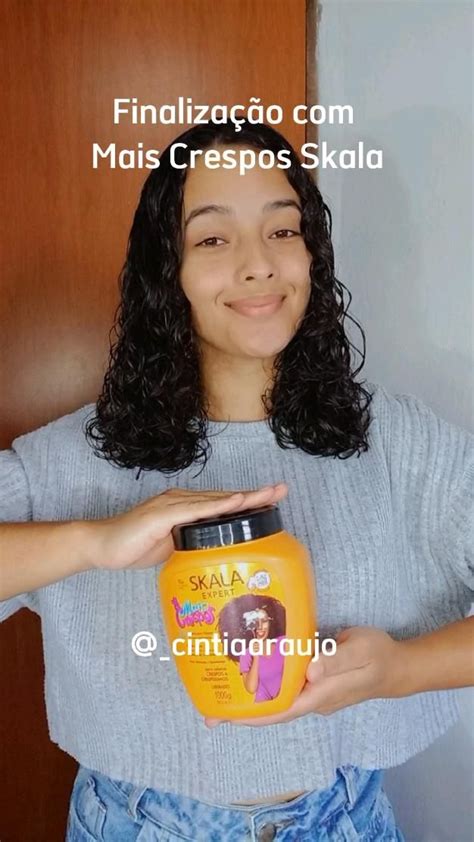 Finalização Mais Crespos skala cachos Cabelo e maquilhagem