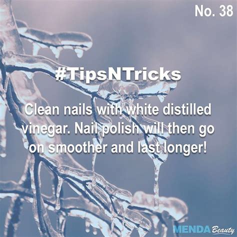 Clean Nails With White Distilled Vinegar Nail Polish Will Then Go On