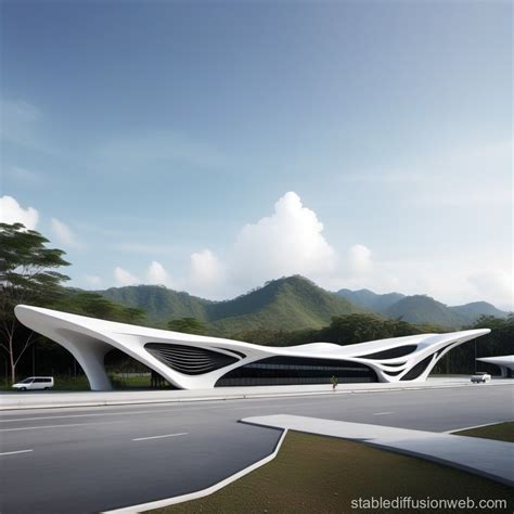 Zaha Hadid-inspired Bus Terminal Facade in Rural Philippines | Stable ...