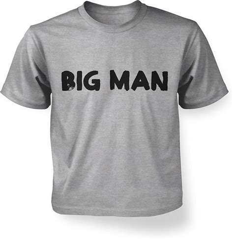 Big Man Kids T-shirt: Amazon.co.uk: Clothing