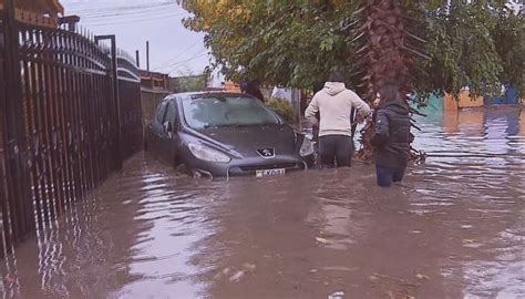 VIDEO más de 70 casas anegadas y vehículos atrapados en Quilicura