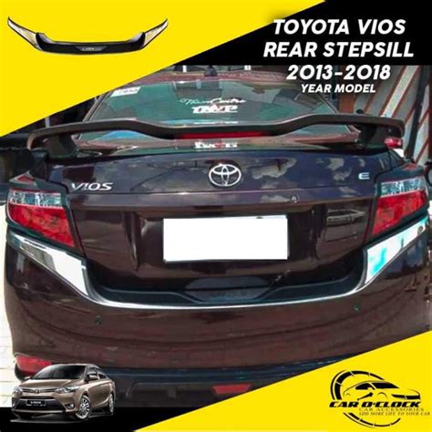 Toyota Vios Rear Bumper Guard Lazada Ph