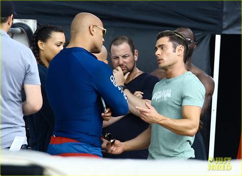 Zac Efron Gets Flirty With Alexandra Daddario On Baywatch Set Photo