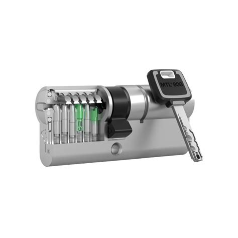Цилиндровый механизм Mul-T-Lock MTL800 90 (45x45) ключ-ключ никель ...