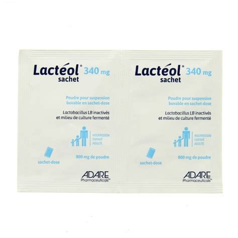 Lacteol 340mg Sachets Pharmacie En Ligne IllicoPharma