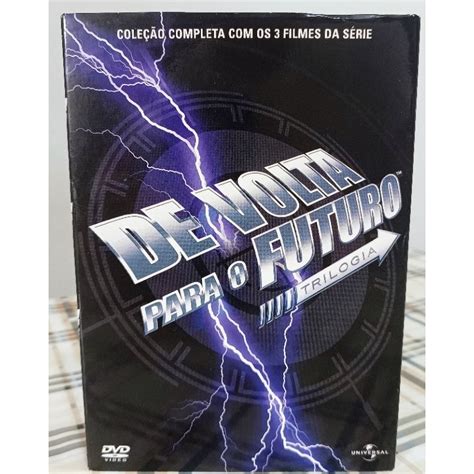 Box Dvds Trilogia De Volta Para O Futuro Shopee Brasil