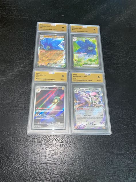 OBSIDIAN FLAMES Pokémon Graded Card 4x Graded Card Lot Catawiki