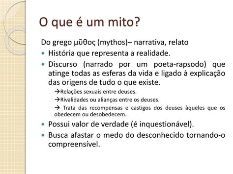 PPT Aula 1 Mito e Razão PowerPoint Presentation free download ID