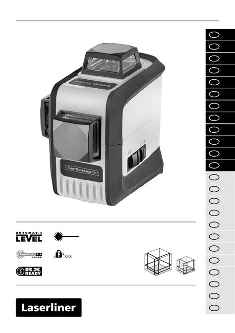 Laserliner SuperPlane Laser 3D Plus Handleiding Nederlands 64 Pagina S