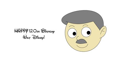 Happy 120th Birthday Walt Disney! by Fortnermations on DeviantArt