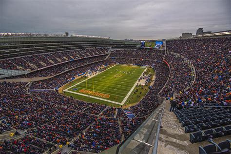 Chicago Bears Soldier Field 7790 Photograph by David Haskett II - Fine ...