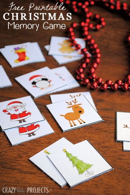 Free Printable Christmas Match Game