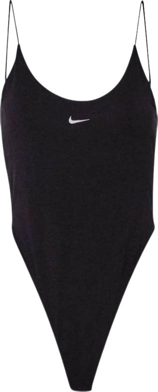 Nike Sportswear Chill Knit Womens Tight Cami Bodysuit Blacksail • Pris