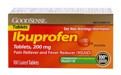 Ibuprofen Brands