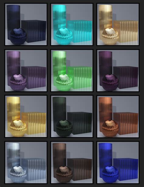 Architectural Glass Shader Presets For Iray Daz D