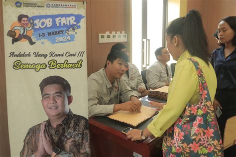 Job Fair Di Pt Bai Bupati Roby Minta Utamakan Pekerja Lokal