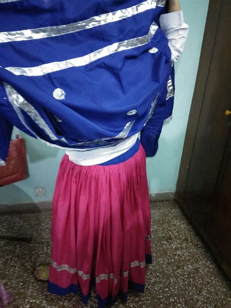 Traditional Women Haryanvi Dance Dress Fancy Dress Solution Id