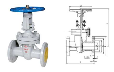 Flanged cast steel gate valve installation and maintenance