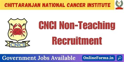 Cnci Non Teaching Recruitment 2023 Apply For Ldc And Lab Technician