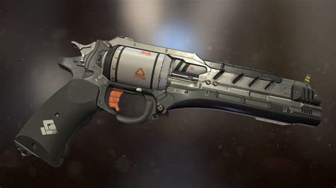 Sci-fi revolver by varzov on DeviantArt