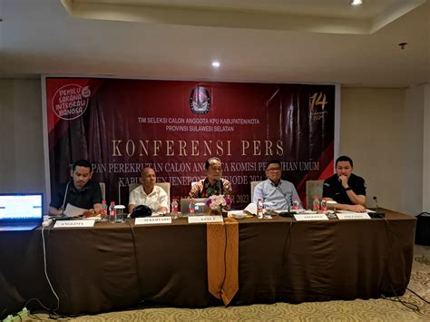 Pendaftaran Calon Komisioner Kpu Jeneponto Periode 2024 2029 Dibuka