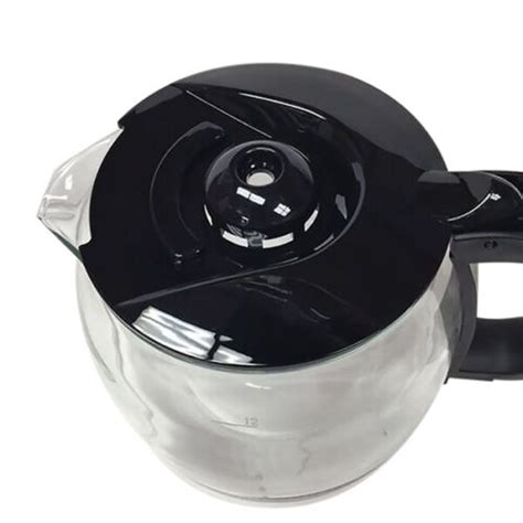 Krups SS 201555 KM730 Coffee Maker Glass Carafe Lid Black Genuine EBay