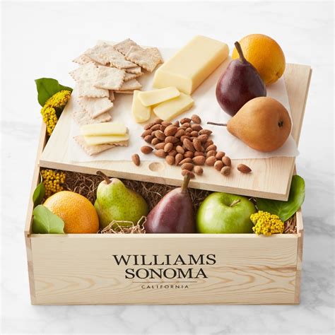 Williams Sonoma Fruit And Cheese T Crate Williams Sonoma