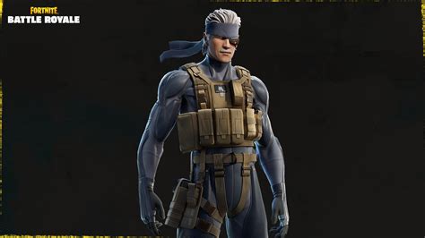 Solid Snake Now Available In Fortnite With V28 10 Update IGN