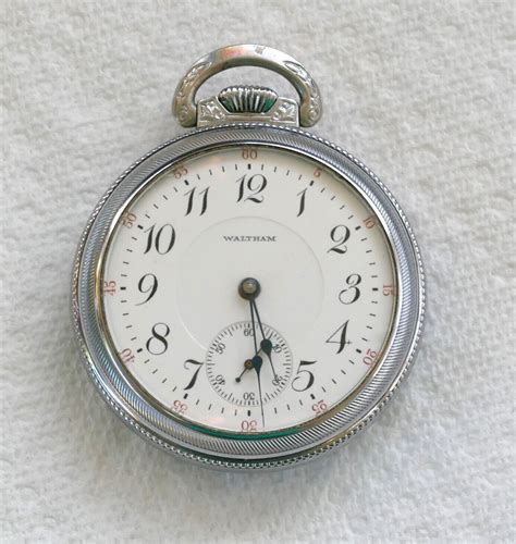 Waltham P S Bartlett Antique Pocket Watches For Sale