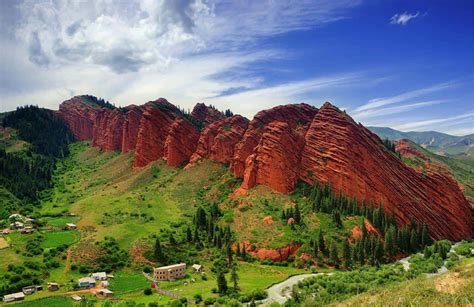 Jety Oguz Kyrgyzstan Travel Land