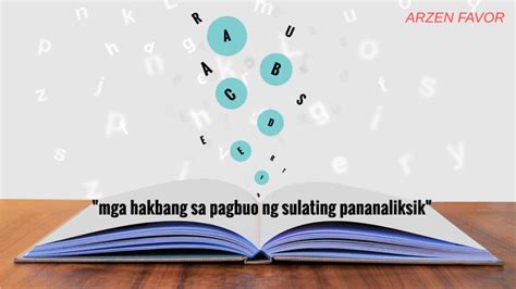 Mga Hakbang Sa Pagbuo Ng Sulating Pananaliksik By Arzen Favor On Prezi