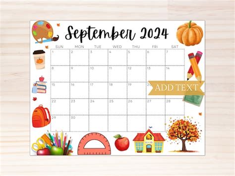 Fillable September 2024 Calendar - Roby Vinnie